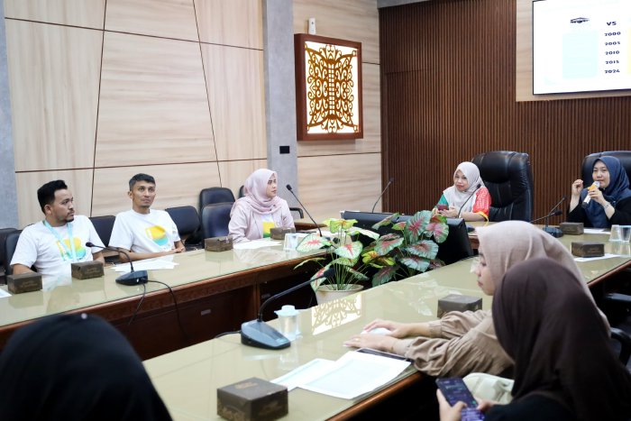 Sosialisasi Investasi Cicil Emas Dan Prudential Syariah Oleh BSI KCP LAMPRIET Di Inspektorat Aceh